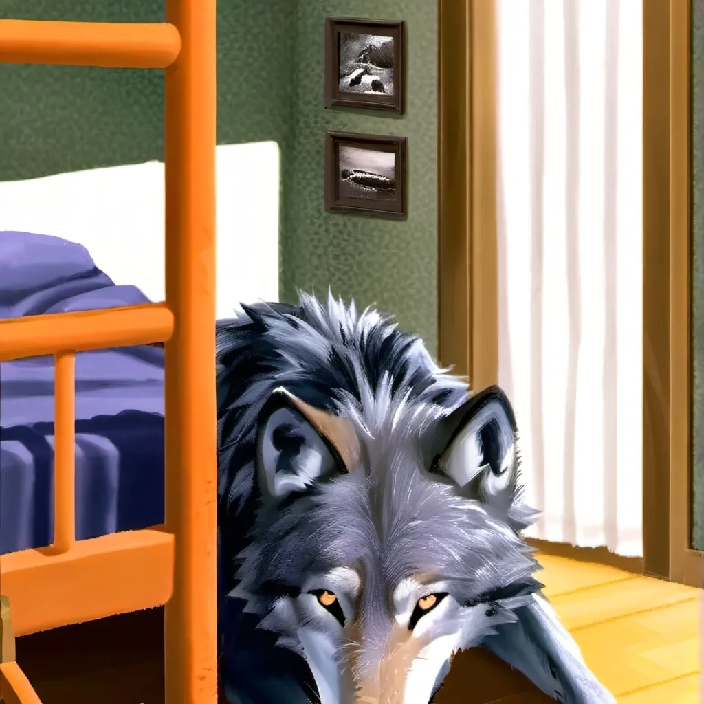 chat with ai character: Luna (wolf mom) 