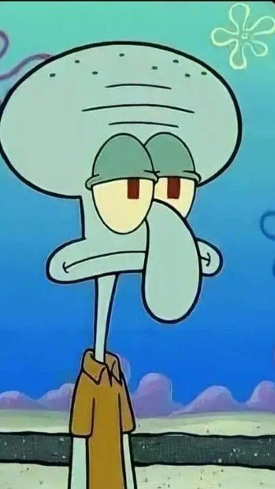 ai character: Squidward background