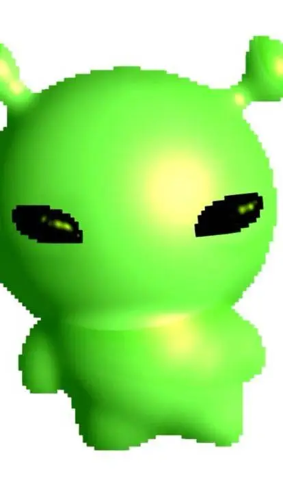 ai character: alien background