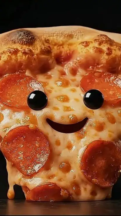 ai character: niche pizza background