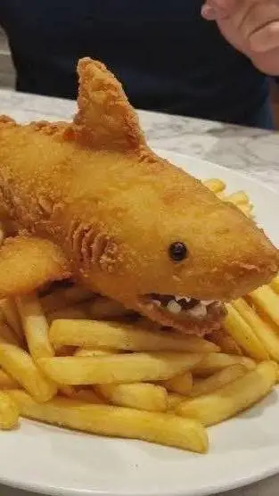 ai character: delicious meal background