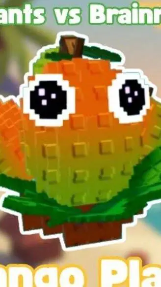 ai character: mango background