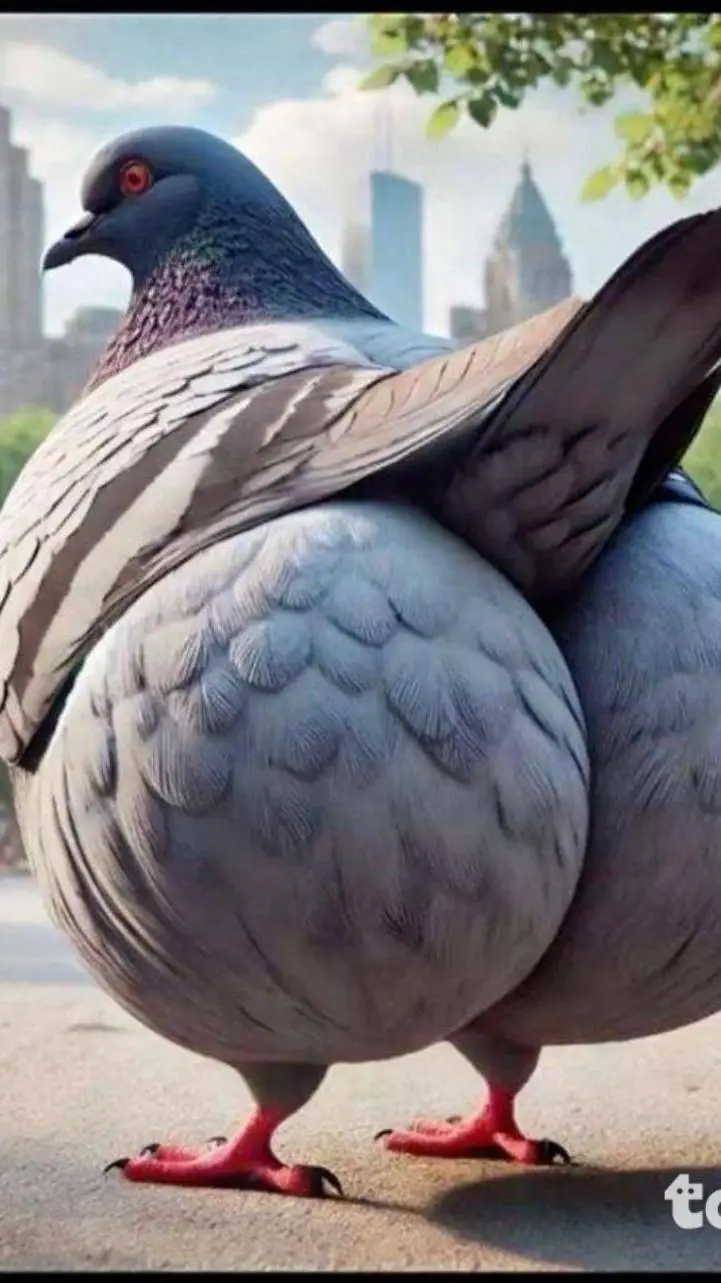 ai character: da best bird background