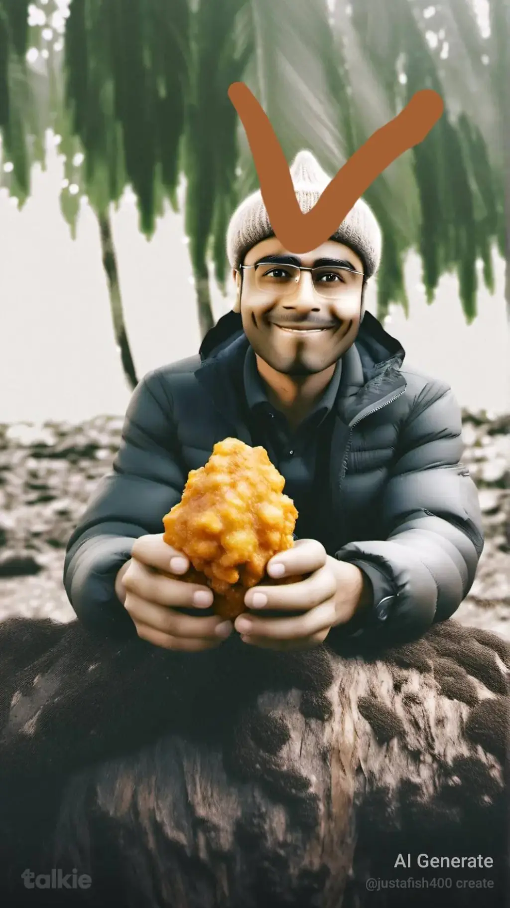 ai character: Nugget 2 background