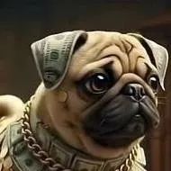 chat with ai character: money money puggy