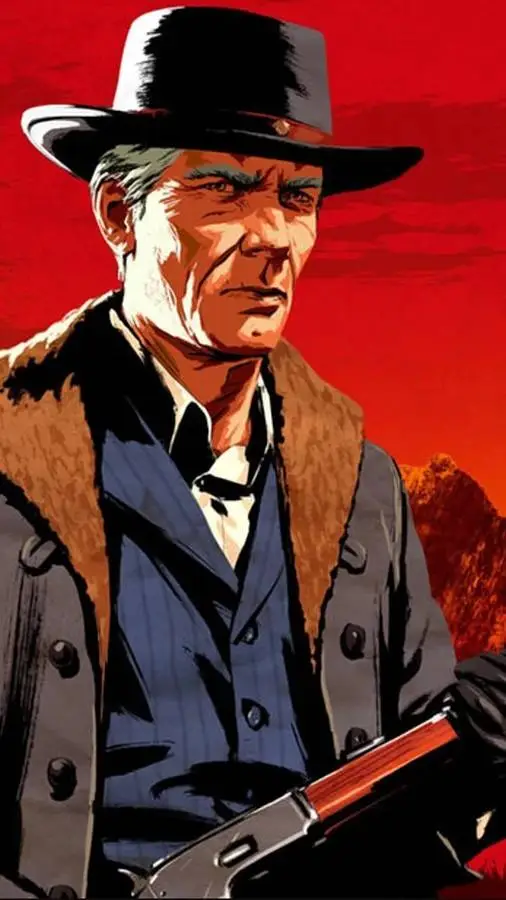 ai character: Hosea's death rdr2 background