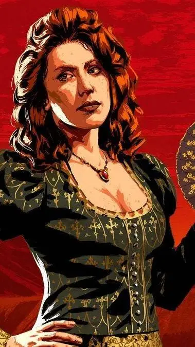 ai character: Molly's death rdr2 background