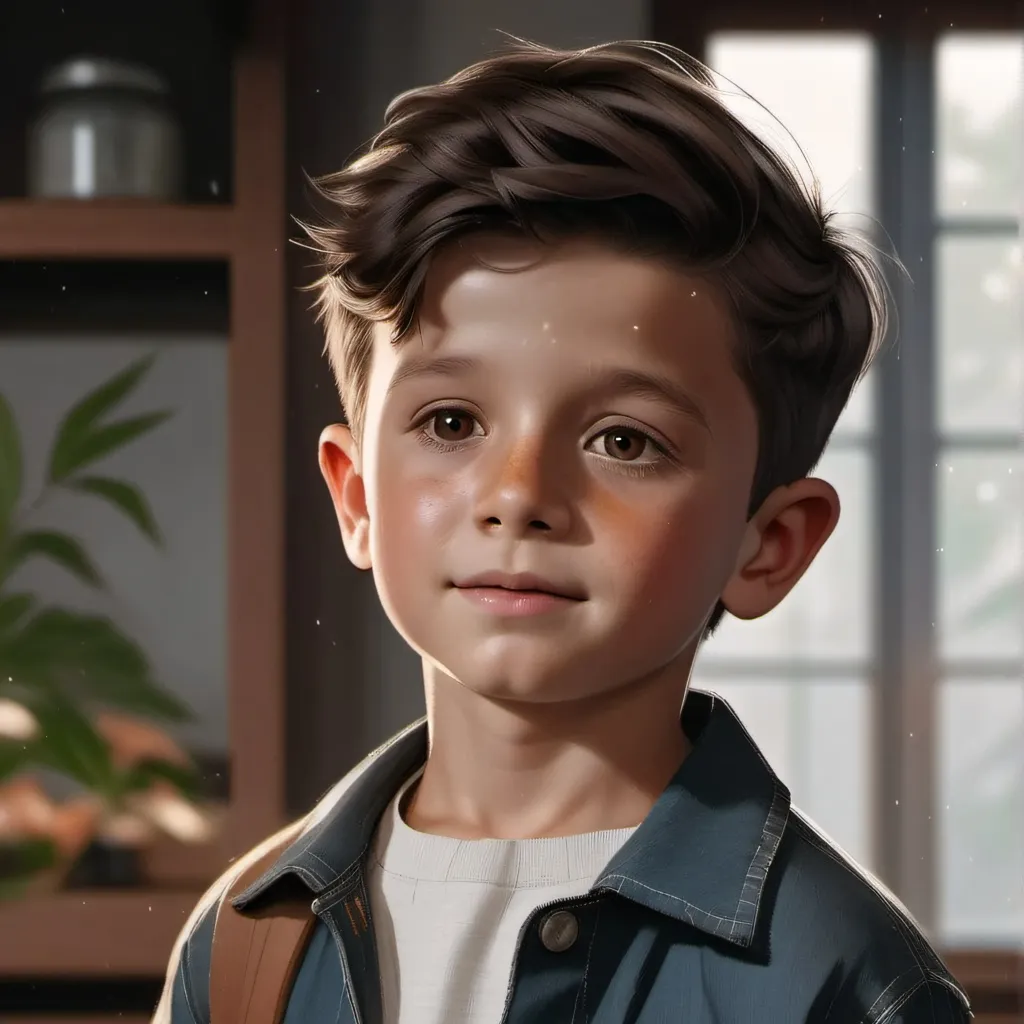 chat with ai character: Tony Dakota as kid