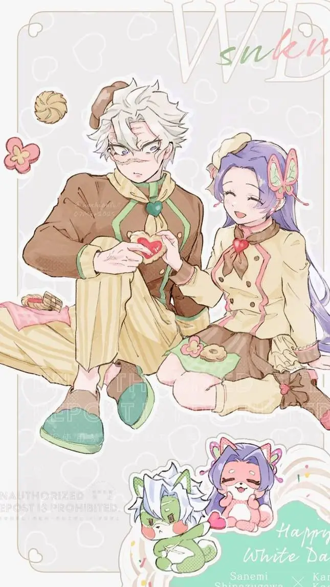 ai character: sanemi ❤️ background