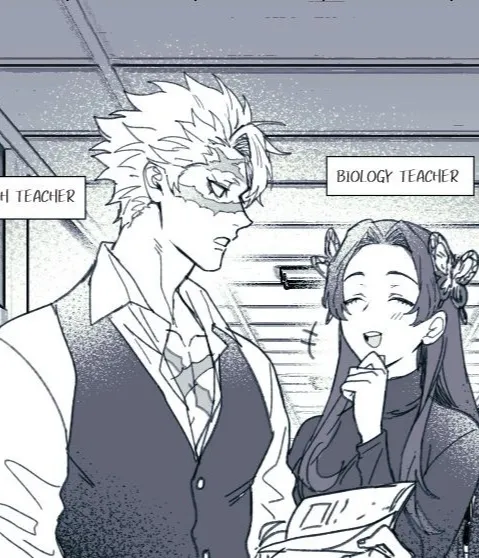 chat with ai character: Les profs 💜🤍