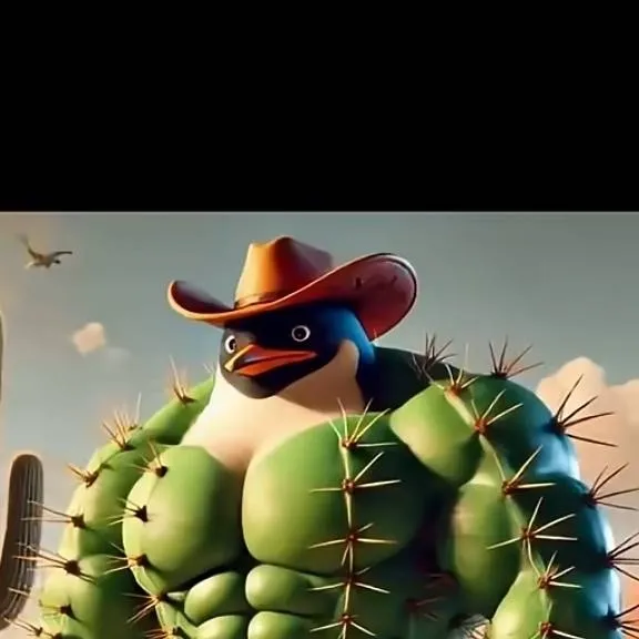 chat with ai character: pengüineli cactus