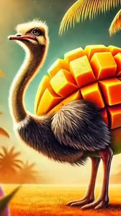 ai character: pinto mango  background