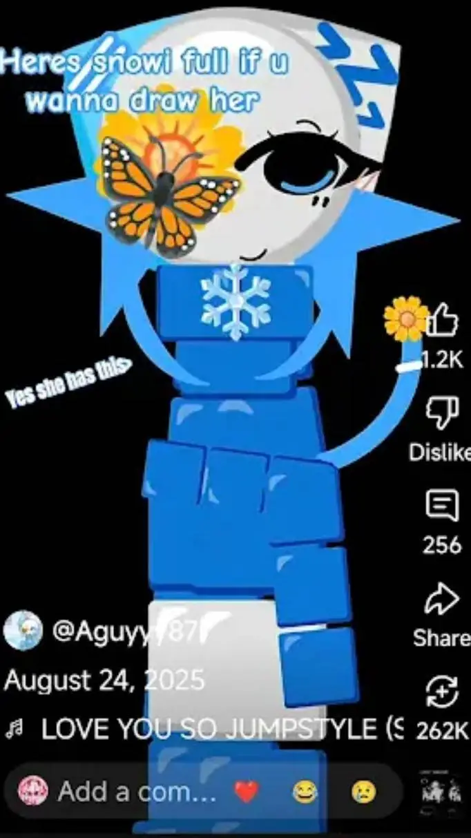 ai character: Mariposa background