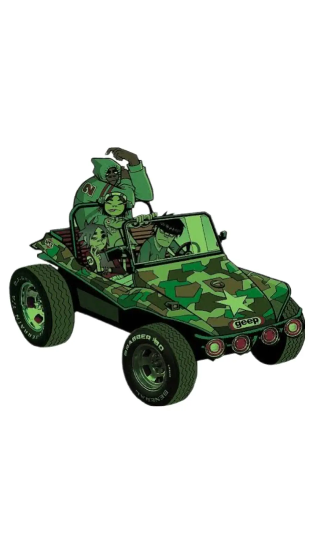 ai character: 19-2000 (Gorillaz) background