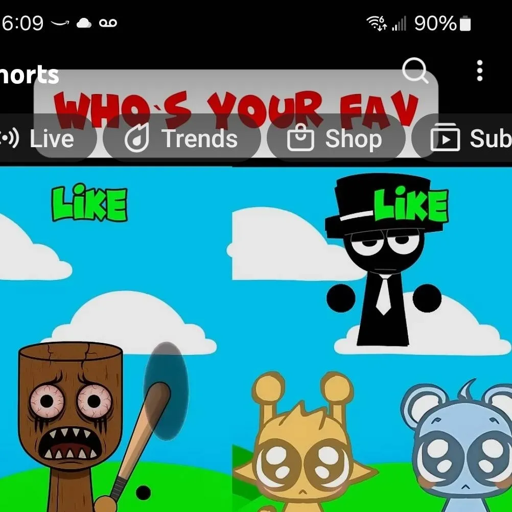 chat with ai character: baby sprunki.