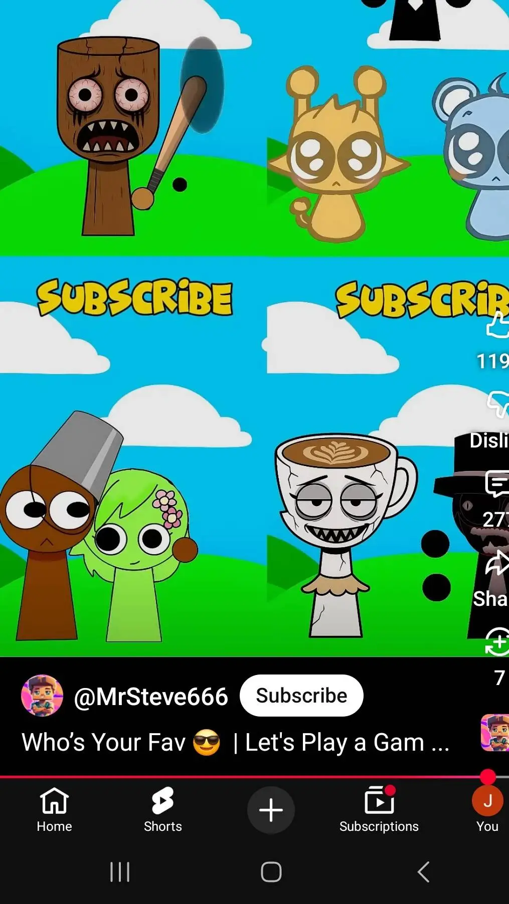 ai character: Leafy x brud. background