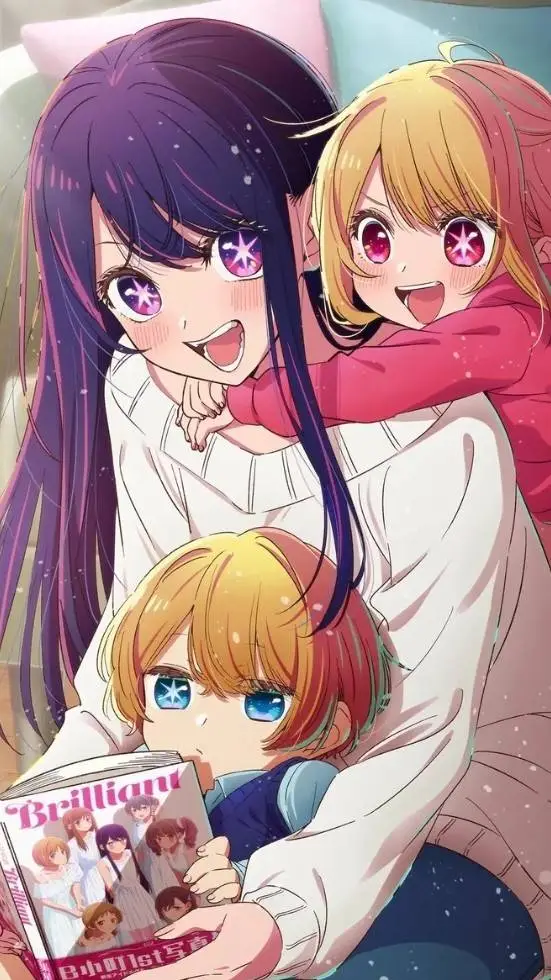 ai character: oshi no ko background