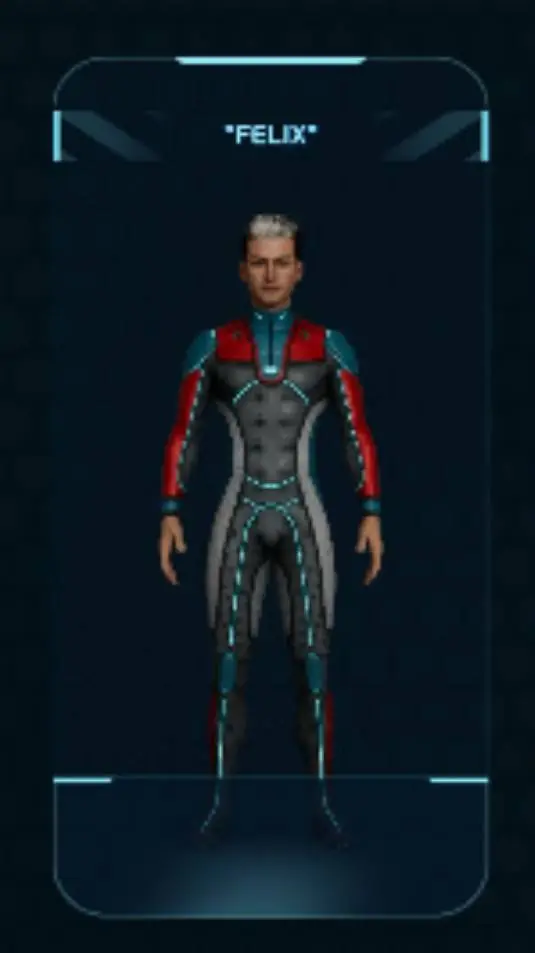 ai character: Felix background