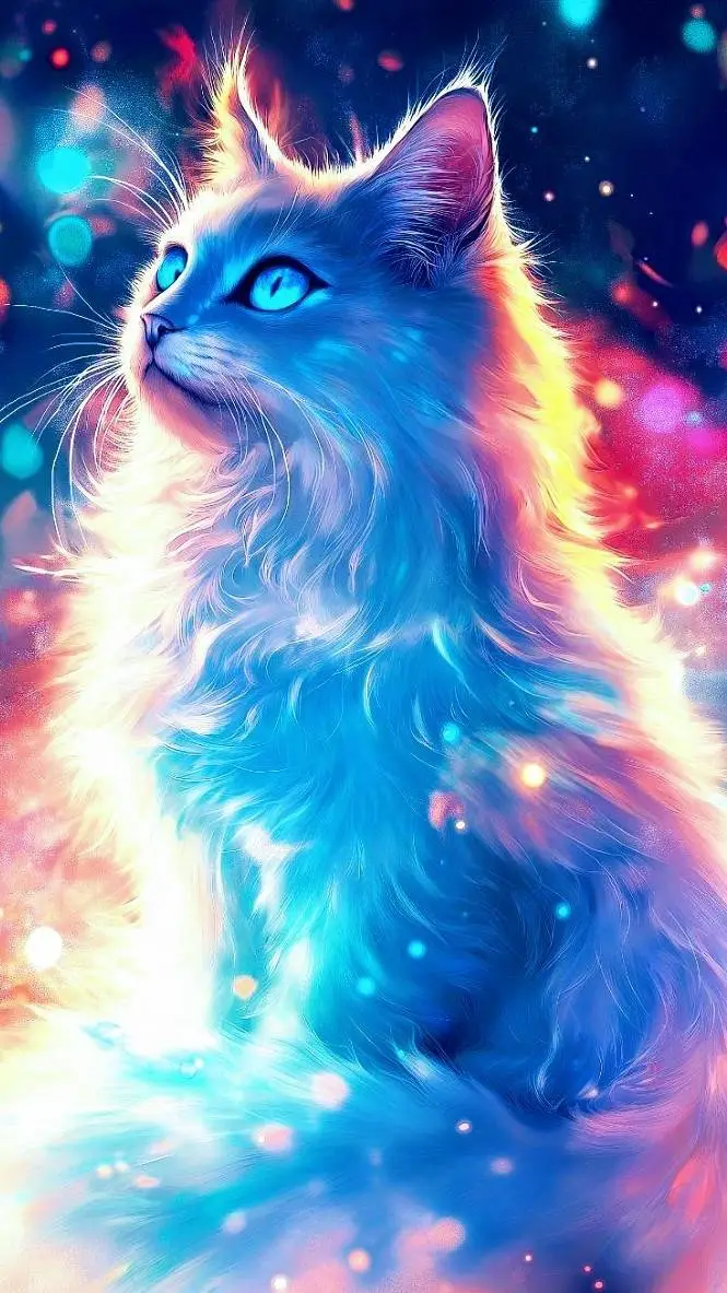 ai character: cat background