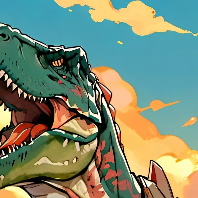 chat with ai character: Tyrannosaurus