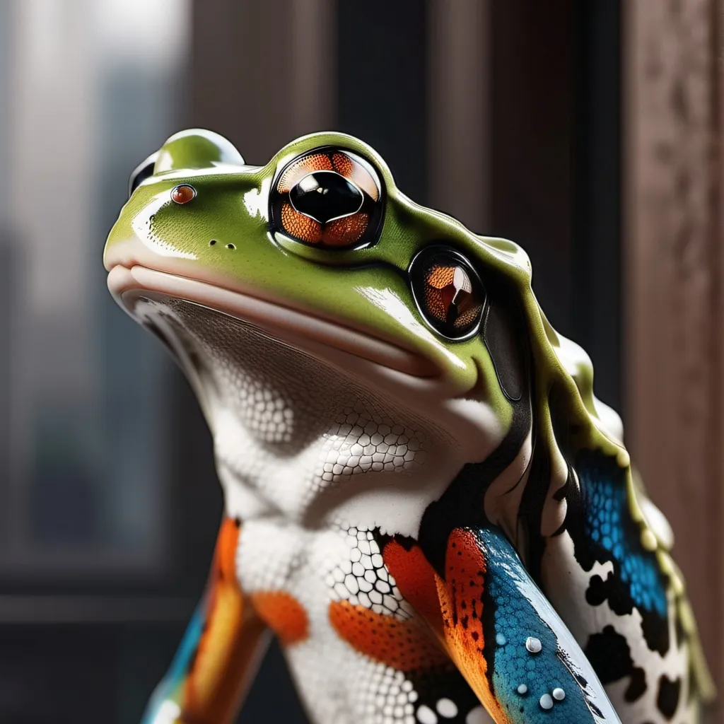 chat with ai character: Frog