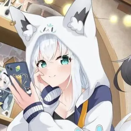 chat with ai character: Shirakami Fubuki