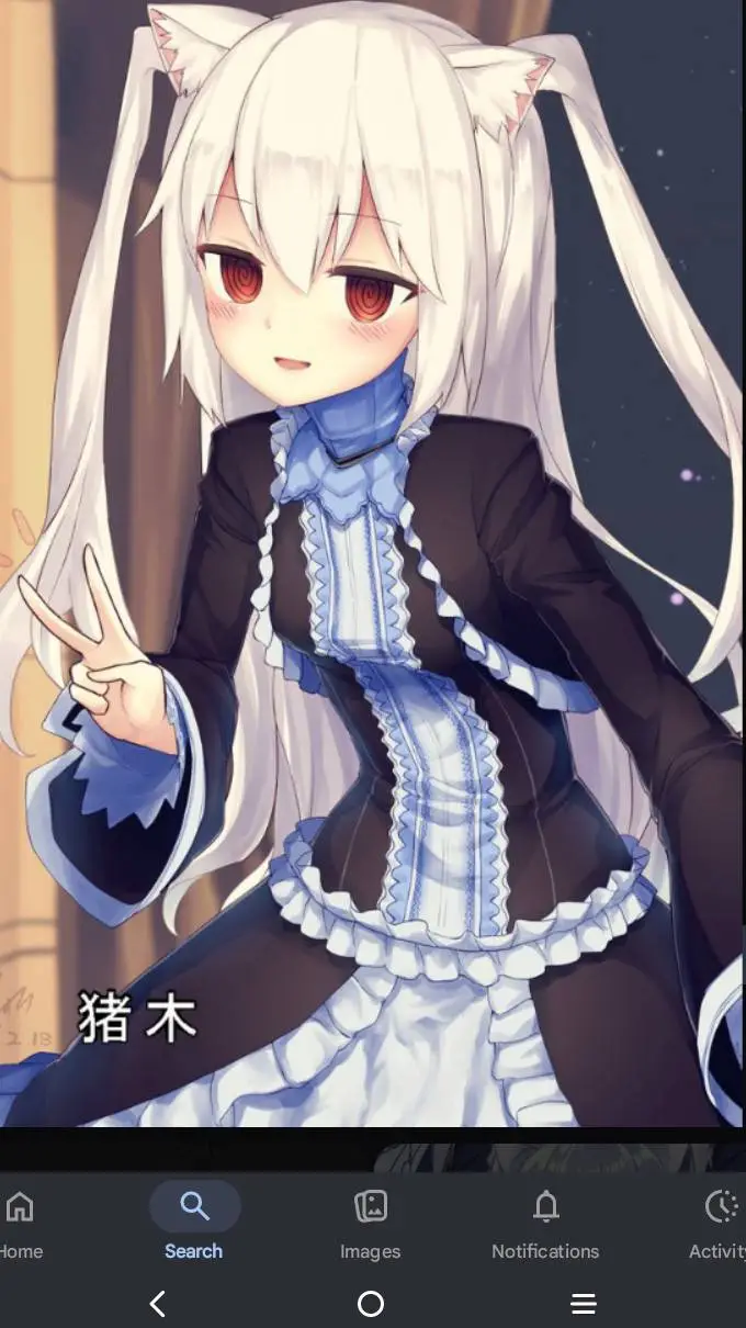 ai character: Nora Cat background