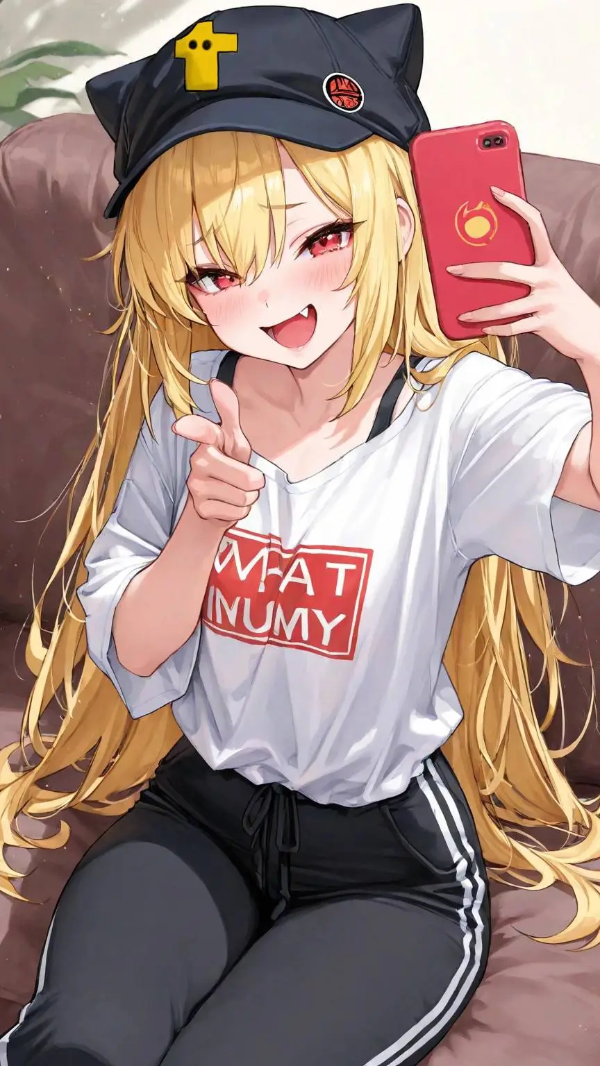 ai character: Talkie Chan. background