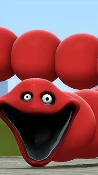 ai character: Red Hungry Worn background