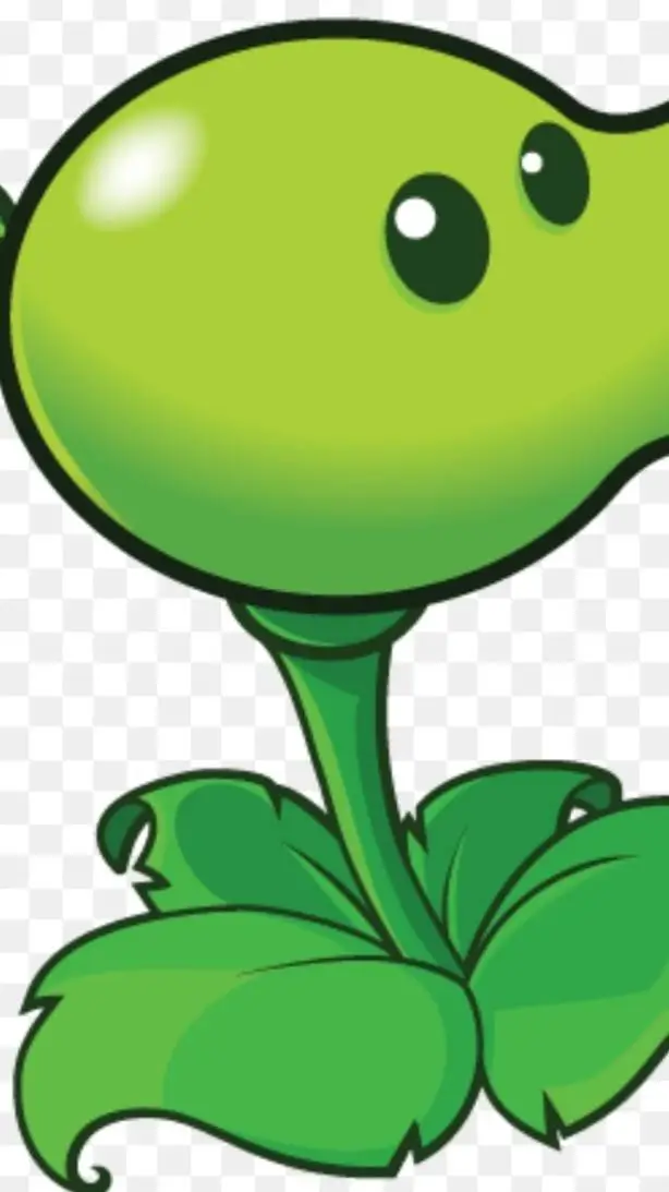 ai character: Peashooter background