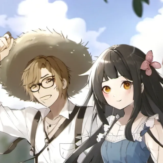 chat with ai character: nice girl and guy