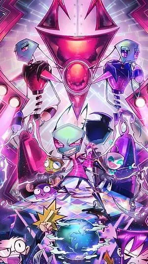 ai character: ★Invader Zim★ background