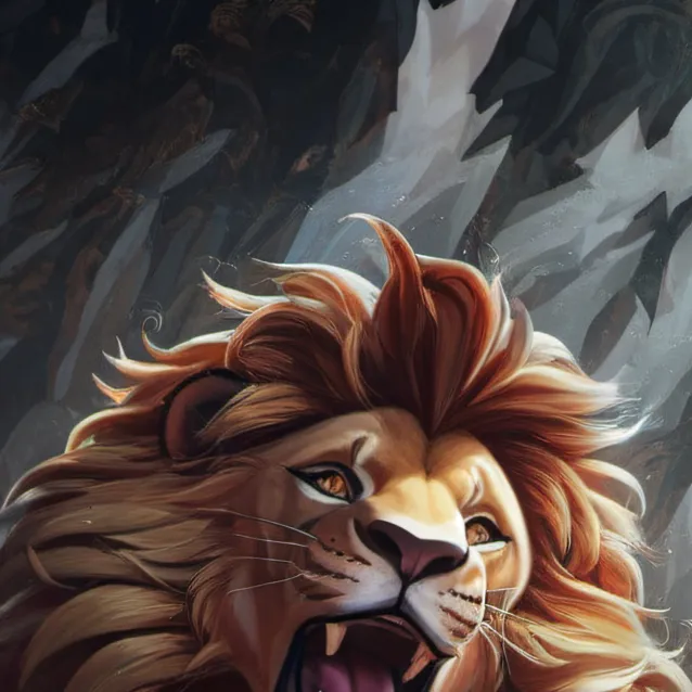 chat with ai character: the king lion