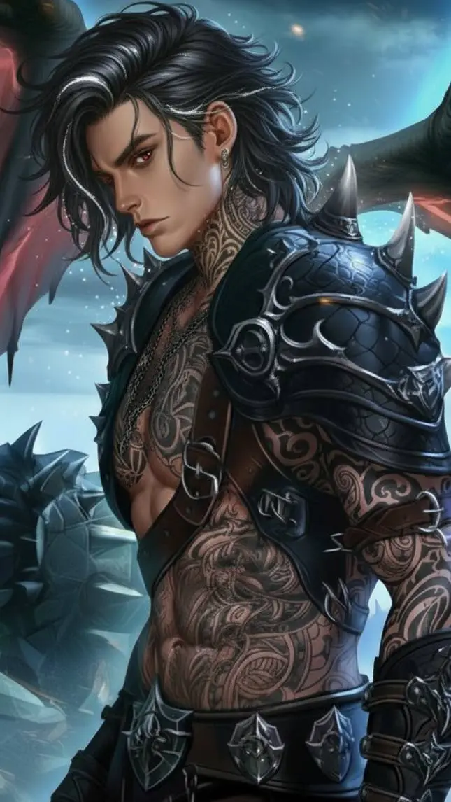 ai character: Dracarius  background