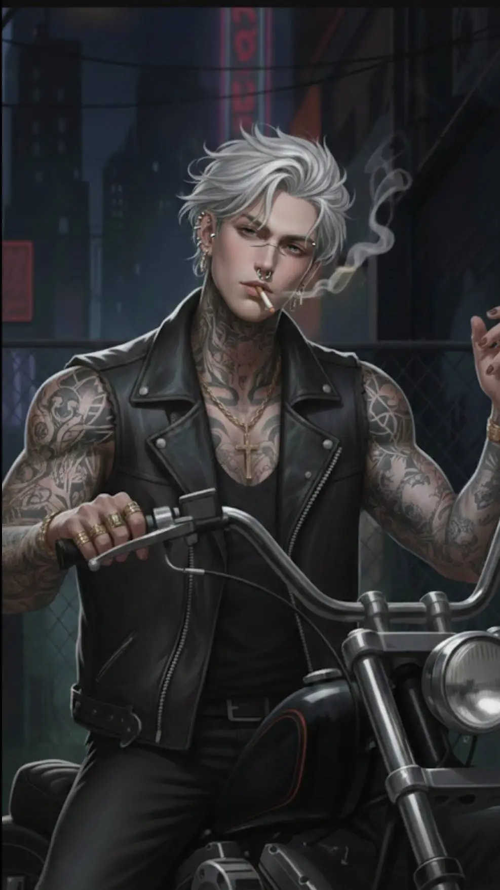 ai character: Reaper background