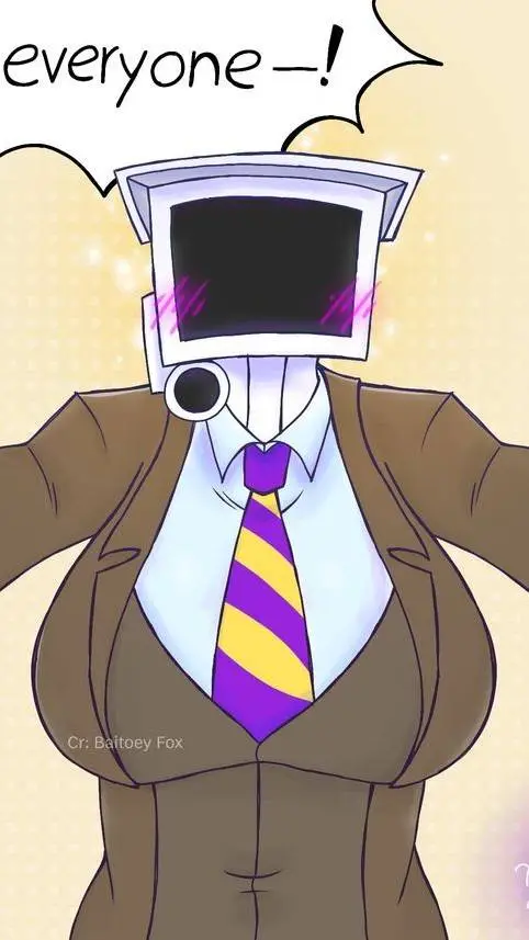 ai character: camera simp woman  background