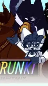 ai character: sprunki misfismix  background