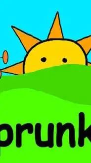 ai character: sprunked background