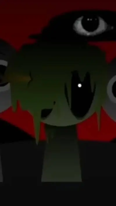 ai character: Forest horror background