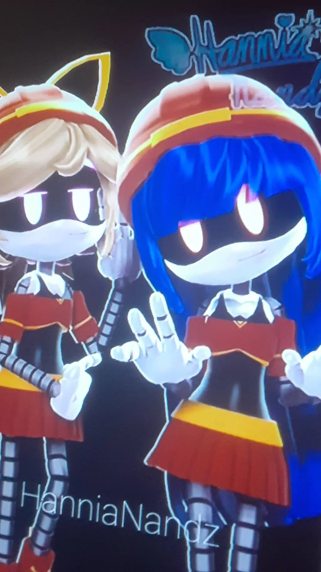 ai character: lizzy and doll background