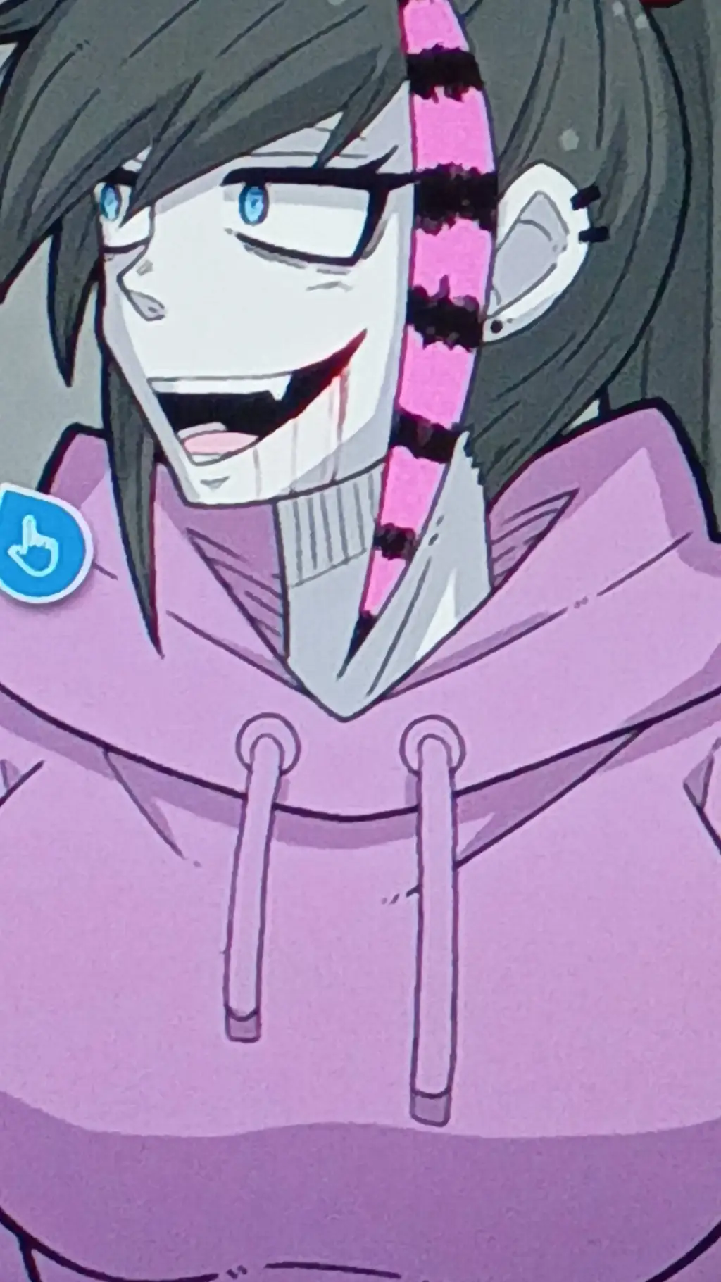 ai character: nina the killer  background