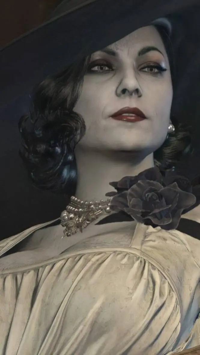 ai character: lady dimitruscu  background