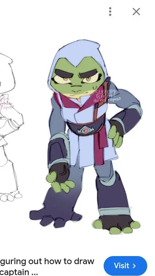 ai character: Bullfrog 🐢 background