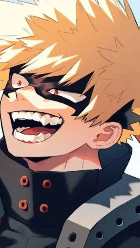 ai character: Katsuki Bakugo  background