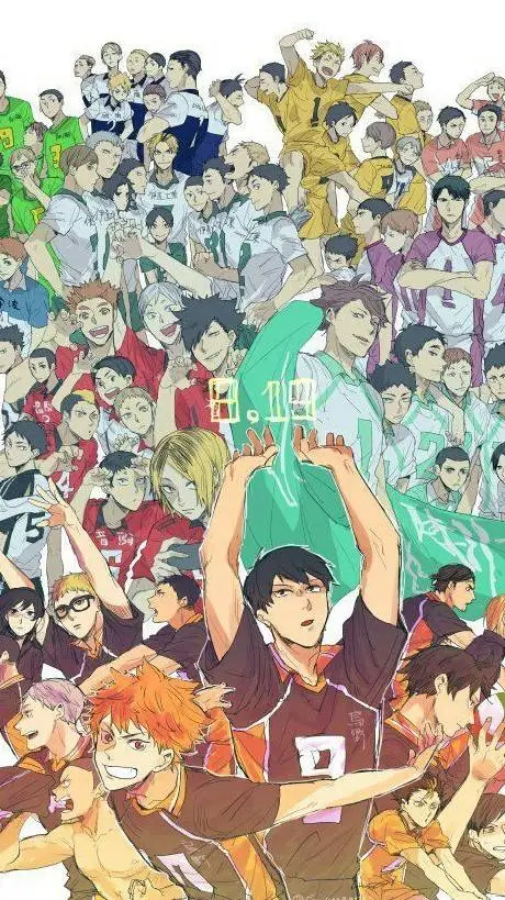 ai character: haikyuu  background