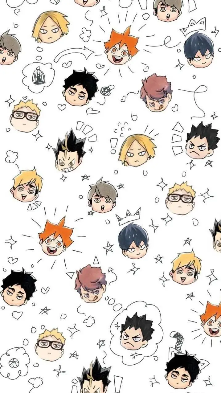 ai character: Haikyuu background