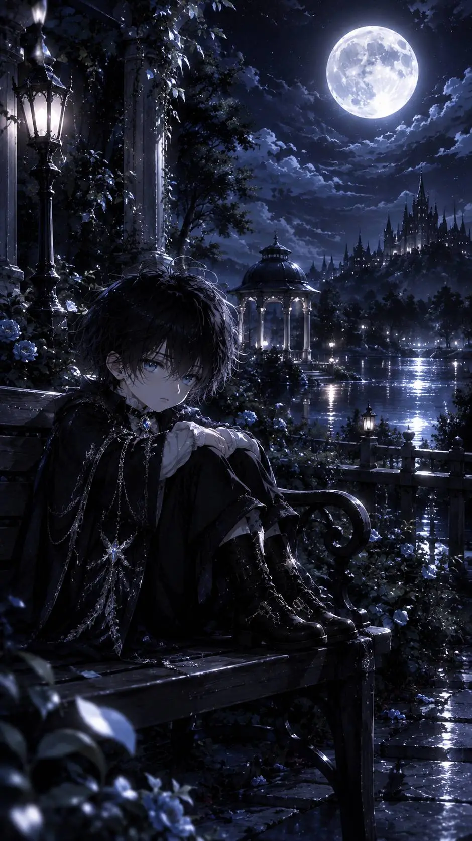 ai character: Caleb Malice background