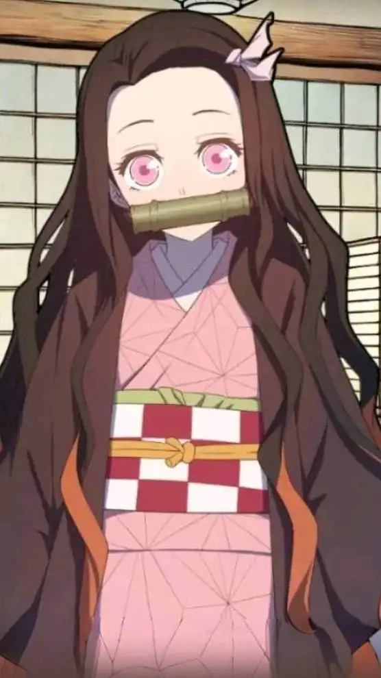 ai character: nezuko..? background