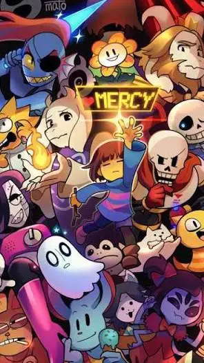 ai character: undertale background