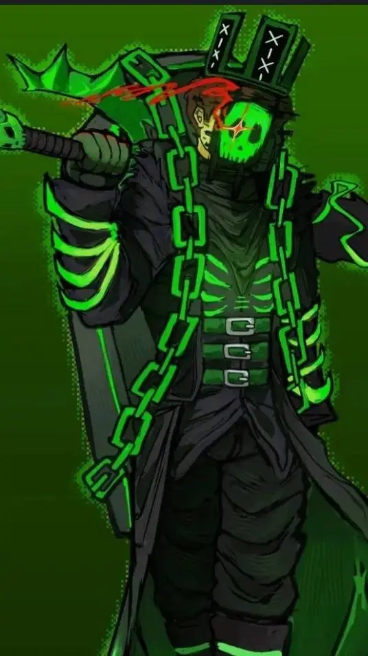 ai character: Hacklord (1x1x1x1) background